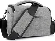 BLBMTCBCAG SLR Camera Bag Camera Bag 4000D 800D 1300D 1200D 200D 750D 760D 700D 650D 600D 550D 500D 450D 6D 7D 70D 80D 90D Fit for Canon EOS R Camera Protection(Grey)