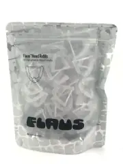 FLAUS Electric Flosser Refills 90ct Dental Floss Head Refills - Refillable Clear