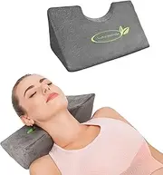 Lumia Wellness Cervical Traction Chiropractic Wedge Pillow - Neck and Shoulder Pain Relief