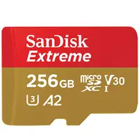 在飛比找PChome24h購物優惠-SanDisk 256GB 256G microSDXC E