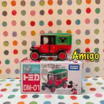 日本 迪士尼 多美 多美卡 TOMICA 米奇 米妮 復古 多美車 古董車 老爺車 多美小汽車