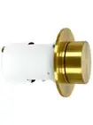 Beacon Lighting MFL By Masson Artisan Recessed IP44 Dimmer Switch in Brass