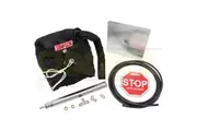 Simpson 10' Air Boss Chute Launcher Black Chute With Nylon Pack Up To 200 mph