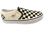 Vans Womens Comfortable Asher Checkerboard Slip On Shoes