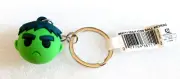 Marvel Comics The Incredible Hulk Head Soft Key Chain New NOS