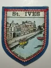 St Ives River Ouse England Printed Cloth Patch / Badge on Felt