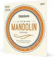 D'Addario EJM74 Monel Mandolin Strings, Medium, 11-40
