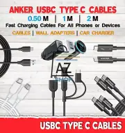 Anker Cable USBC Type C USB 1M 2M 3M For iPhone Android Tablet Charger Adapter