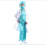 萬聖節角色扮演兒童醫生演出手術服 醫生服 造型服 演出服 白袍醫生 兒童扮家家酒