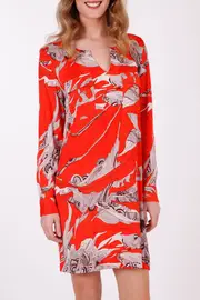 Clara Nouveau Long Slv Tunic--HOW-343R099H