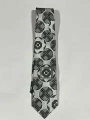 Mens Stacy Adams Black And White Tie Hand Made NEW