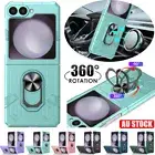 For Samsung Galaxy Z Flip 6 5 4 3 2 1 Case Shockproof Ring Stand Rugged Cover