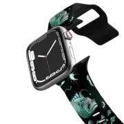 Apple Watch Series 7-9 (45mm) Impact Band Fish Abyssal Monster and bioluminescent Sea Creatures on Deep Ocean Zone
