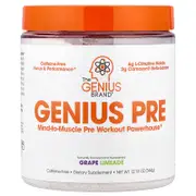 The Genius Brand, Genius Pre, Grape Limeade, 12.13 oz (344 g)