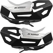 Engine Guards Cylinder Head Guards Protector Cover Guard Compatible with BMW R1250 GS r 1250 gs rt rs ADV Adventure R1250RS R1250RT(Black-Silver)