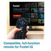 Laser Foxtel iQ Replacement Remote No Code Required