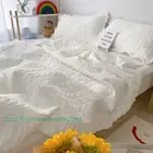 Quilted Summer Thin Quilt Blanket Lightweight Cooling Air Condition Comforter