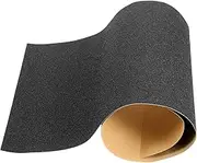 Yardwe Surfboard Sandpaper Os780 Perforated and Breathable Skateboard Sandpaper (black-34 * 11inch) Skates Sports Tape Blank Skateboard Deck Grip Wheels Skateboarding Skateboard Bag Stunt