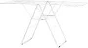Brabantia HangOn Laundry Drying Rack (82ft / Fresh White) Compact, Foldaway, ...