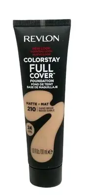 Revlon ColorStay Full Cover Foundation 210 SAND BEIGE 24 HRS New Sealed