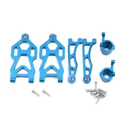Front Upper Lower Swing Arms Steering Cup For 1/16 SCY 16101 16201 JJRC Q117 Q130 Q132 Metal Upgrade Accessories RC Car