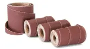 WEN 65910SP80 80-Grit 10 in. Pre-Cut Ready-to-Wrap Drum Sander Sandpaper, 4-Pack