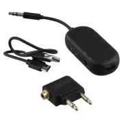 2-In-1 Bluetooth 5.4 Audio Transmitter Receiver 3.5mm AUX Jack Airplane 7753