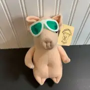 New Personality Pigs Randy Plush Stuffed Toy Animal Russ #7283 1984