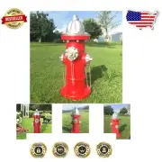 Durable 17.5" Decorative Fire Hydrant for Dogs - Unique Gardening Gift