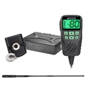 Oricom UHF360R 5 Watt UHF CB Radio with Controller Speaker Mic with Instant Replay AND 6.5dBi UHF CB Antenna AND MMM100 Magnetic Microphone Bracket (UHF360RAM)