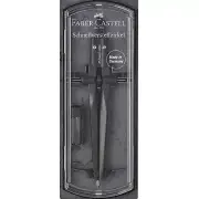 NEW Faber-Castell Quick Set Premium Compass Black Stone Technical Drawing