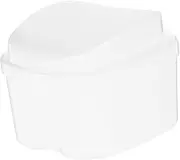 Healeved Box Case Bath Box False Storage Case with Strainer Casecup Sturdy Plastic Mini Size