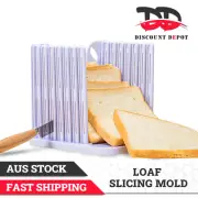 Bread Slicer Cutter Slicing Cutting Mold Maker Guide Loaf Toast Kitchen Tool Pro