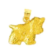 14K Gold Cocker Spaniel Charm
