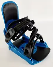 NEW $150 Mens Zuma Snowboard Bindings Blue/Black will also fit Burton Boards M/L