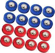 Happyyami Mini Shuffleboard Set 20pcs Rolling Beads Steel Plastic Perfect for Outdoor/Indoor Games