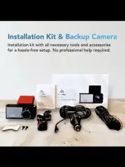 4K Dash Cam Car Camera and Rear Camera – WiFi & GPS