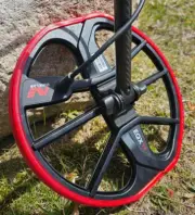 Minelab Equinox 11" Coil Bumper Completely Contoured Rubber Guard.~T-RED~