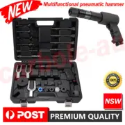 25x Air Hammer Multi-functional Pneumatic Hammer Air Hammer Piece Chisel Set NSW