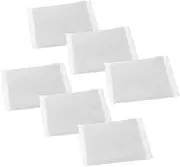 6pcs Litter Box Activated Charcoal Filter Activated Charcoal for Cat Litter Tray Cat Litter Activated Carbon Activated Charcoal for Composter White Bamboo Charcoal