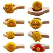 Mooncake Stamp Baking Mooncake Accessory 8 Styles Choose for Mid-Autumn Festival