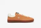 Lacoste Men's Baseshot 124 Suede Sneakers IN ORG GUM