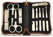 Manicure Set,Nail kit Manicure Set,Nail Care kit, Nail Clippers Set 10Pcs Stainless Steel Manicure Tools Beauty