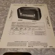 GE General Electric Model 600 (Battery) SAMS Photofact™ Folder Document 1950