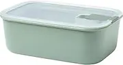Mepal – Food container EasyClip – Food containers with lids - Clip closure - Suitable for the microwave, steam oven, refrigerator & freezer - Airtight & leakproof - 1000 ml - Nordic sage