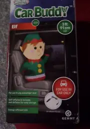 New In Box 3 Foot Elf Car Buddy Christmas Airblown Inflatable Friend