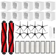 Replacement Accessories Kit Compatible for Q5 / Q5+ Plus Robot Vacuum,Main Brushes HEPA Filters Side Brushes