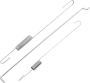 HOMOBABE 1 Set Throttle Spring Kit Gas Engine Governor Spring Part Spring Link Rod Control Return Spring Generators Generator Universal Silver Iron