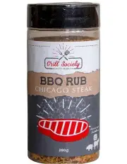 [Grill Society] BBQ Rub Chicago Steak Meat/Pork/Beef/Burgers Seasoning Spice 280g