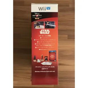 (收藏等級) WiiU Wii U 原廠盒裝 迪士尼 星際大戰 無限世界 INFINITY 3.0 純日版 正版遊戲片